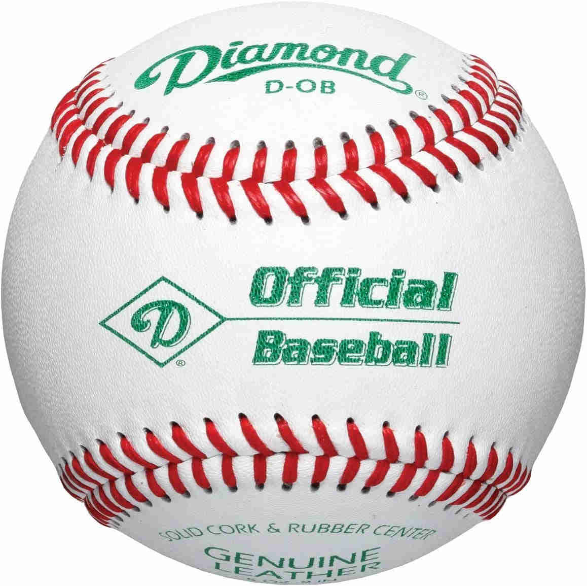 Diamond Sports D-OB Baseballs with Insulated Sleeve - 30 Pack
