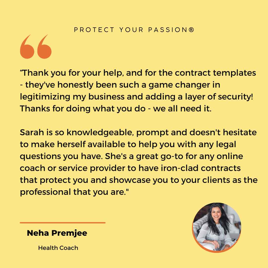 Legal Protection Kit for Health and Wellness Businesses