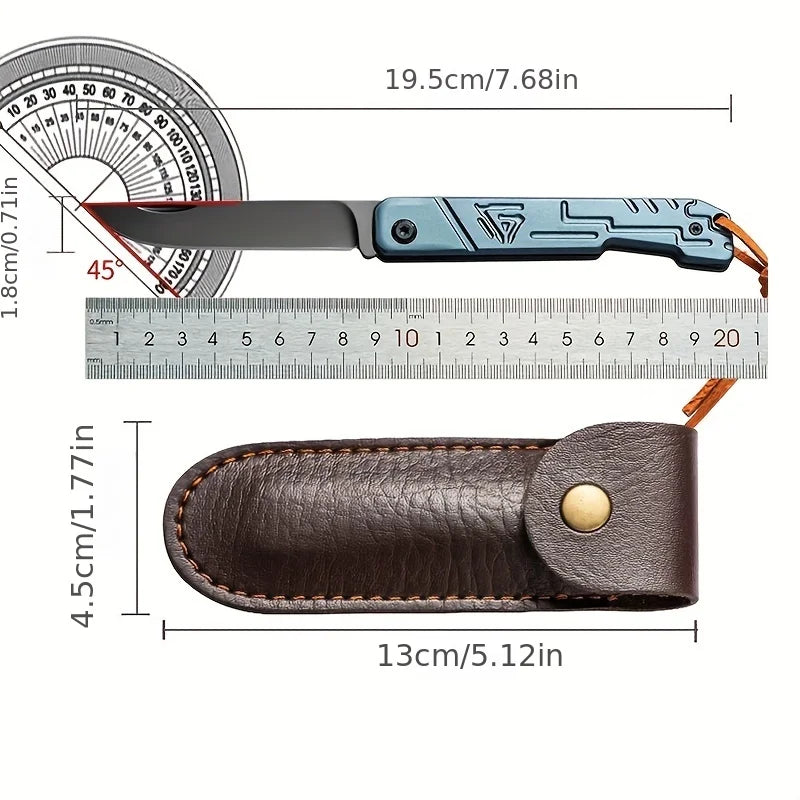 Stainless Steel Multi-Purpose Folding Knife