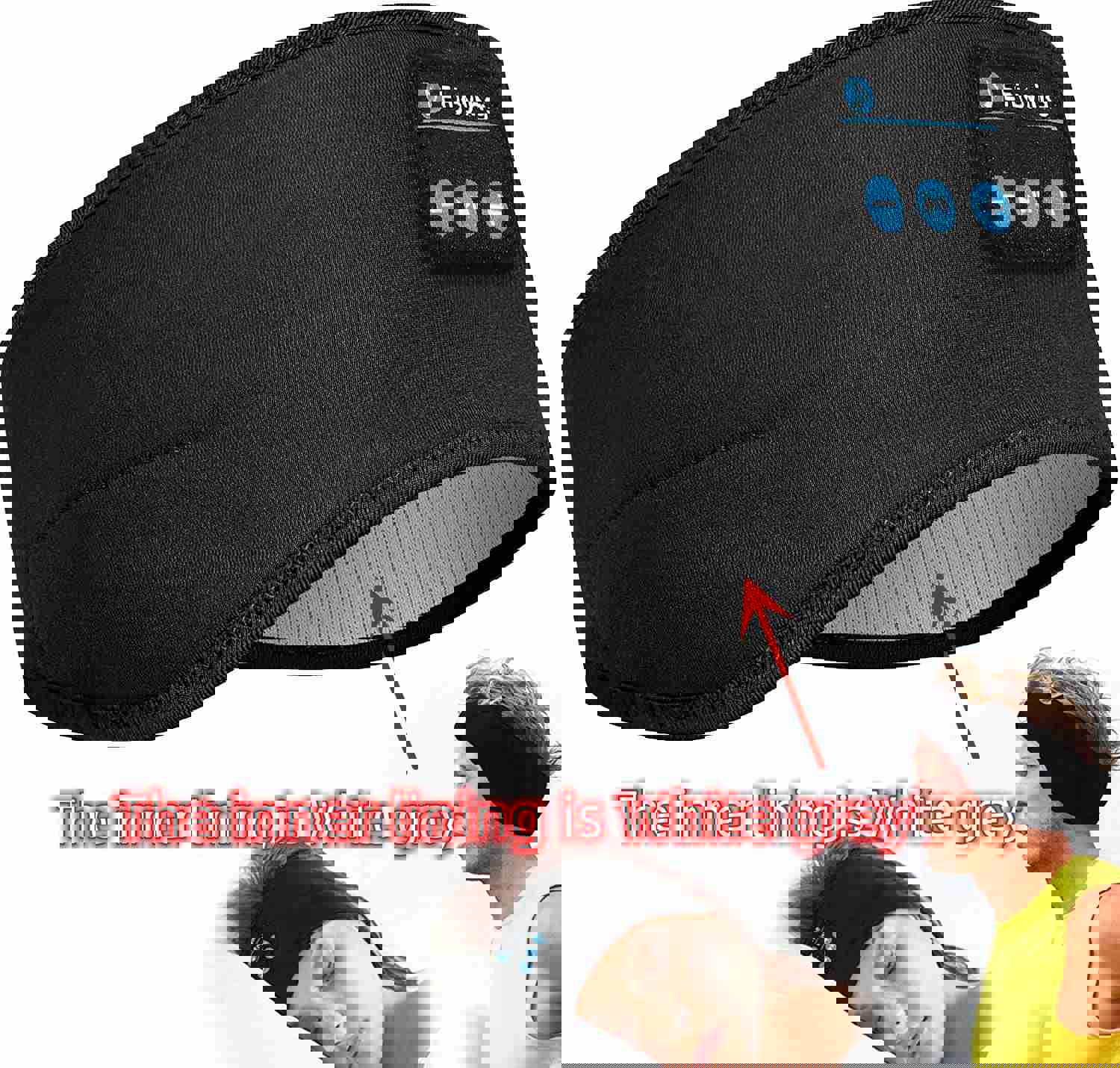 Revolutionary 2-in-1 Sleep Headband with Bluetooth Earbuds