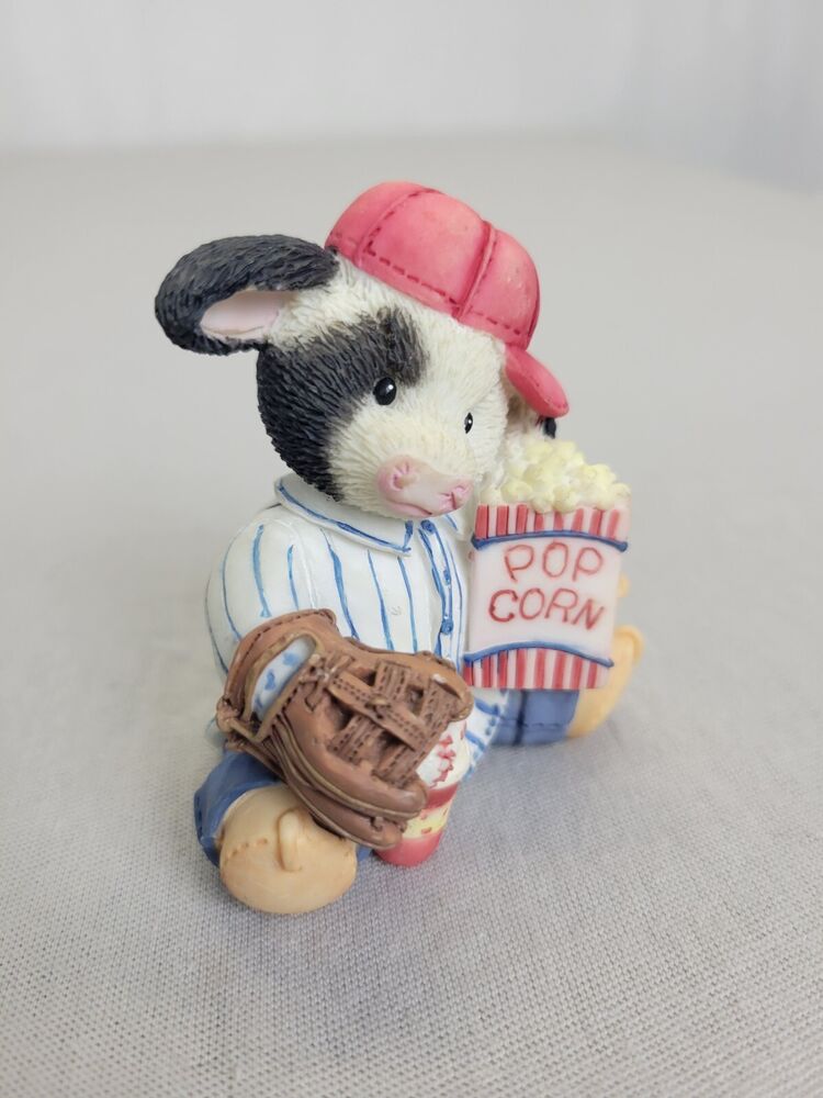 Vintage Marys Moo Moos Baseball Take Me Out To The Bull Game 1995 #159573