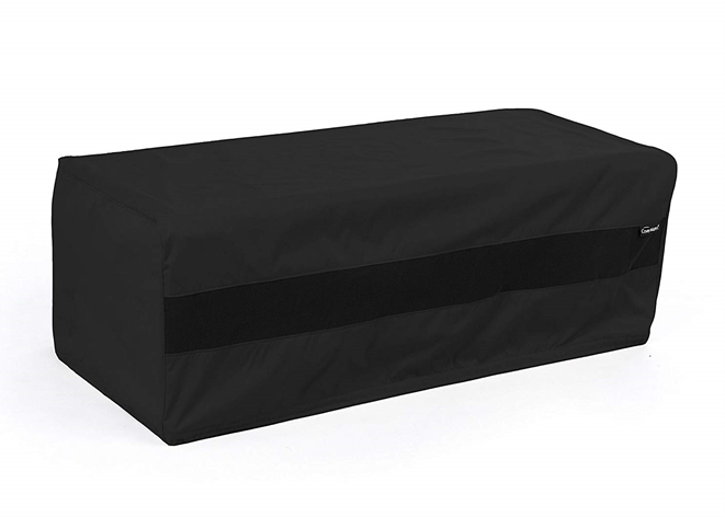 The Outdoor Plus Rectangle Outback Fire Pit - Deer County Design with Free Cover