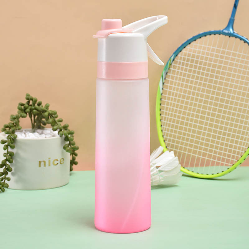 Large Capacity Spray Water Bottle for Outdoor Sports and Fitness