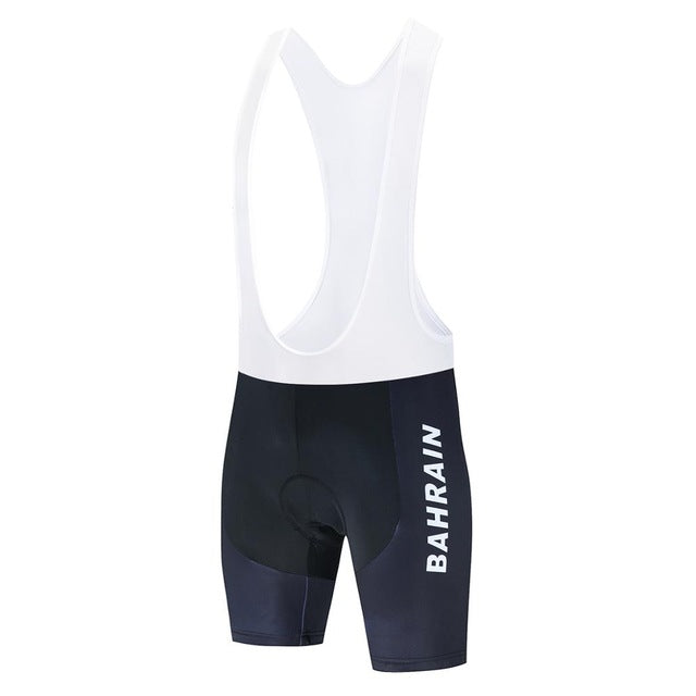 Team BAHRAIN Cycling Jersey Set for Men - Quick-Dry, Breathable & Comfortable