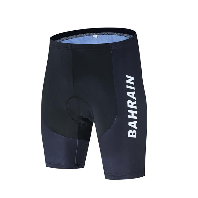 Team BAHRAIN Cycling Jersey Set for Men - Quick-Dry, Breathable & Comfortable