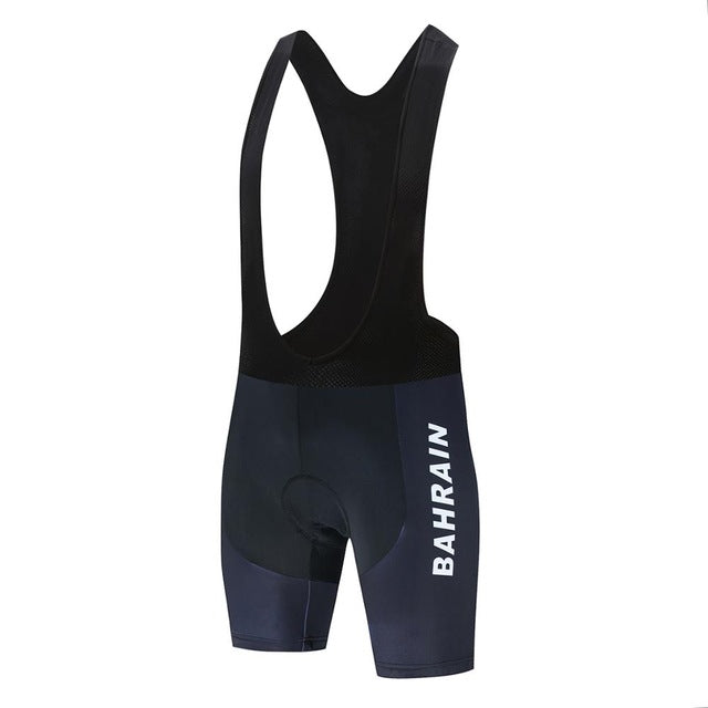 Team BAHRAIN Cycling Jersey Set for Men - Quick-Dry, Breathable & Comfortable
