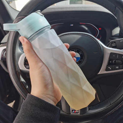 Large Capacity Spray Water Bottle for Outdoor Sports and Fitness