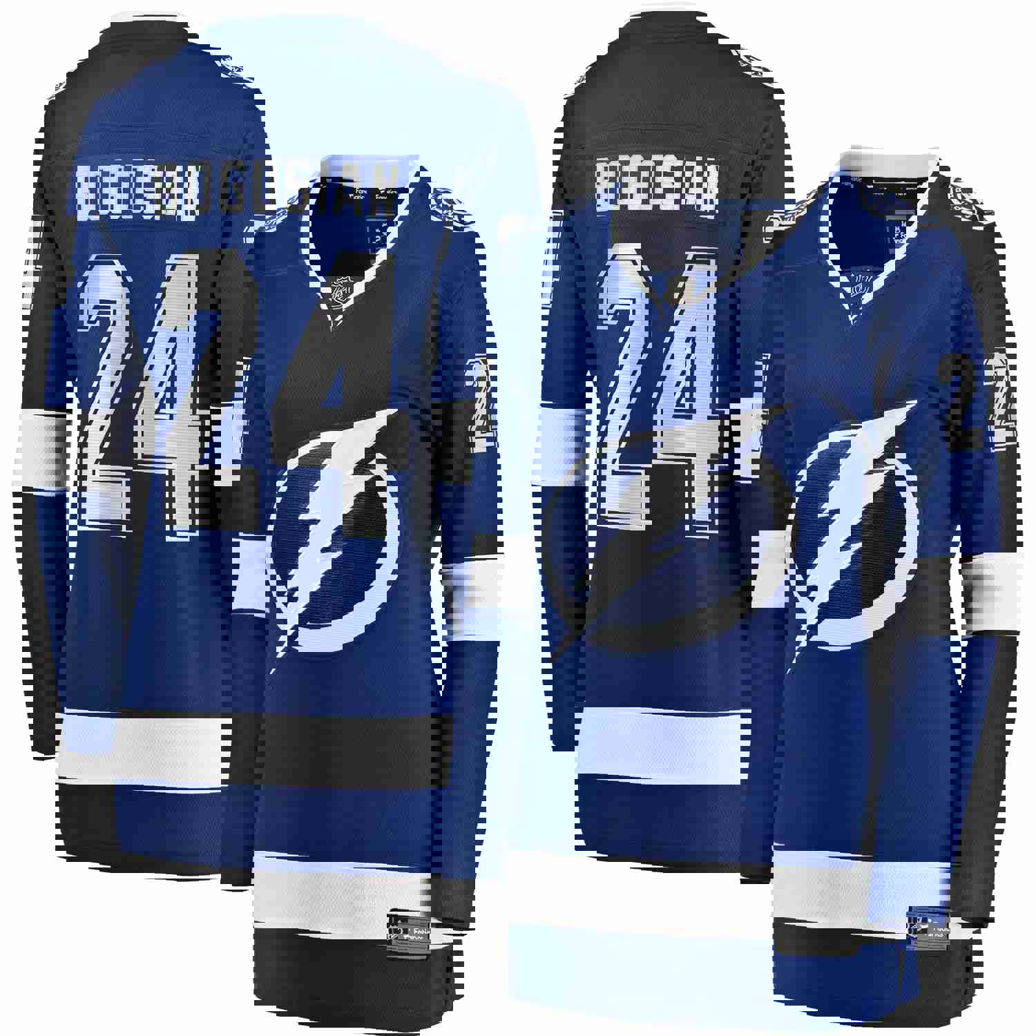 Zach Bogosian Tampa Bay Lightning Fanatics Branded Women's Home Breakaway Player Jersey - Blue