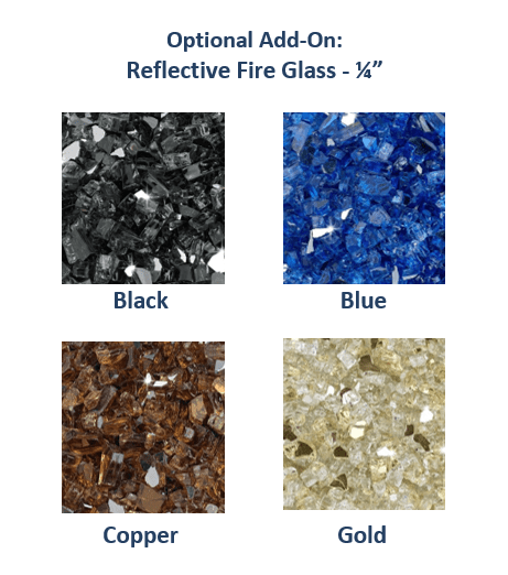 The Outdoor Plus Cazo Stainless Steel Fire Pit