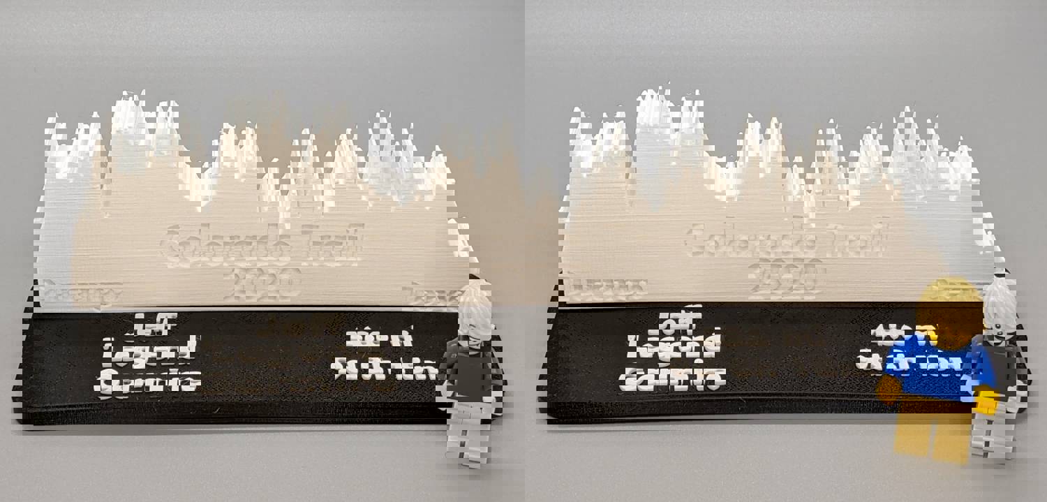 Custom 3D Printed Outdoor Activity Commemorative Keepsake