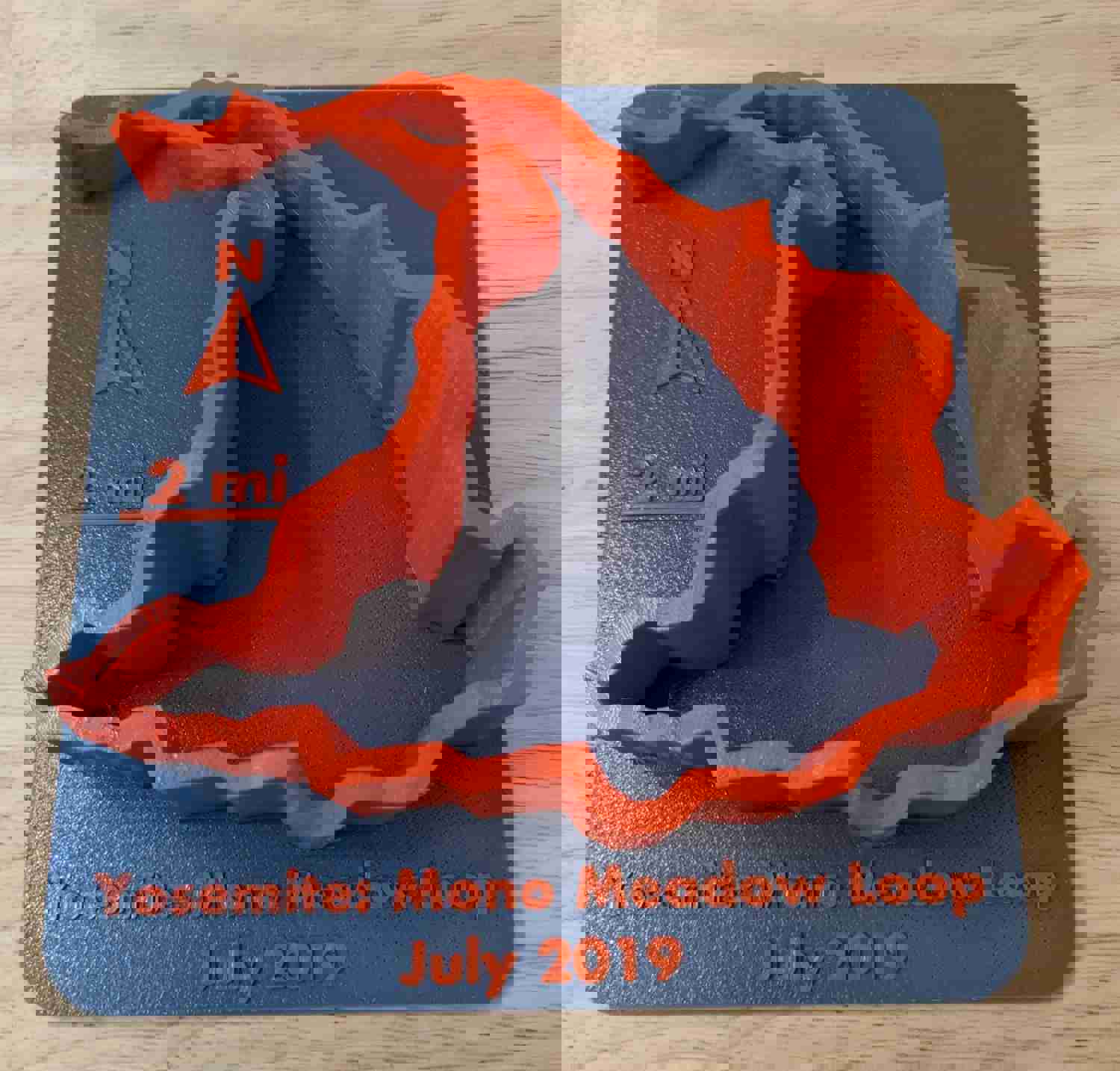 Custom 3D Printed Outdoor Activity Commemorative Keepsake