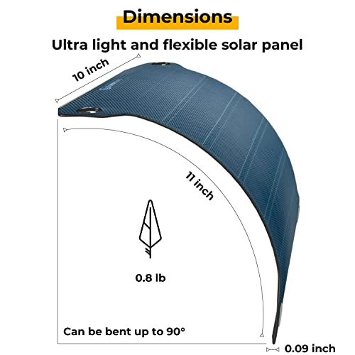 Sunnybag Leaf PRO | Premium Outdoor Solar Charger | 7.5W Flexible Solar Panel for Hiking & Camping