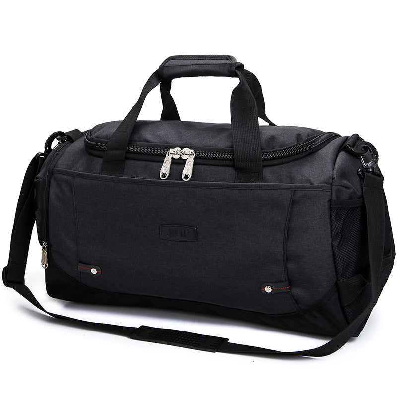 Large Capacity Travel Bag with Separate Shoe Compartment