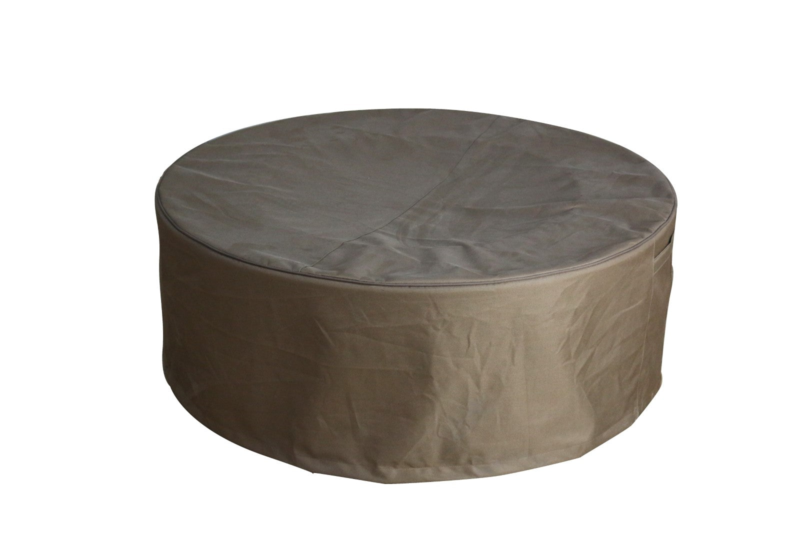 Manchester Natural Wood Concrete Fire Pit Table