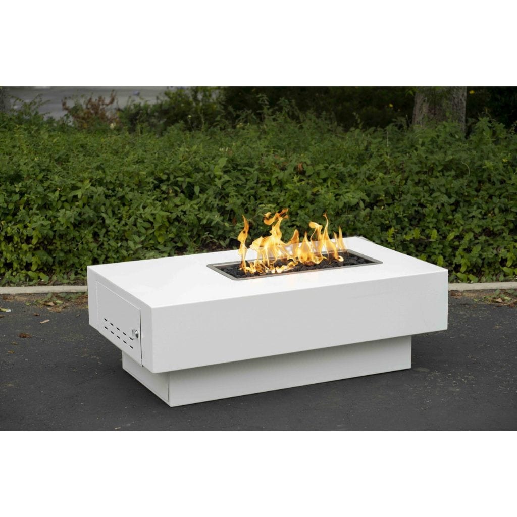 The Outdoor Plus 72 San Juan Copper & Corten Steel & Stainless Steel Rectangle Fire Pit