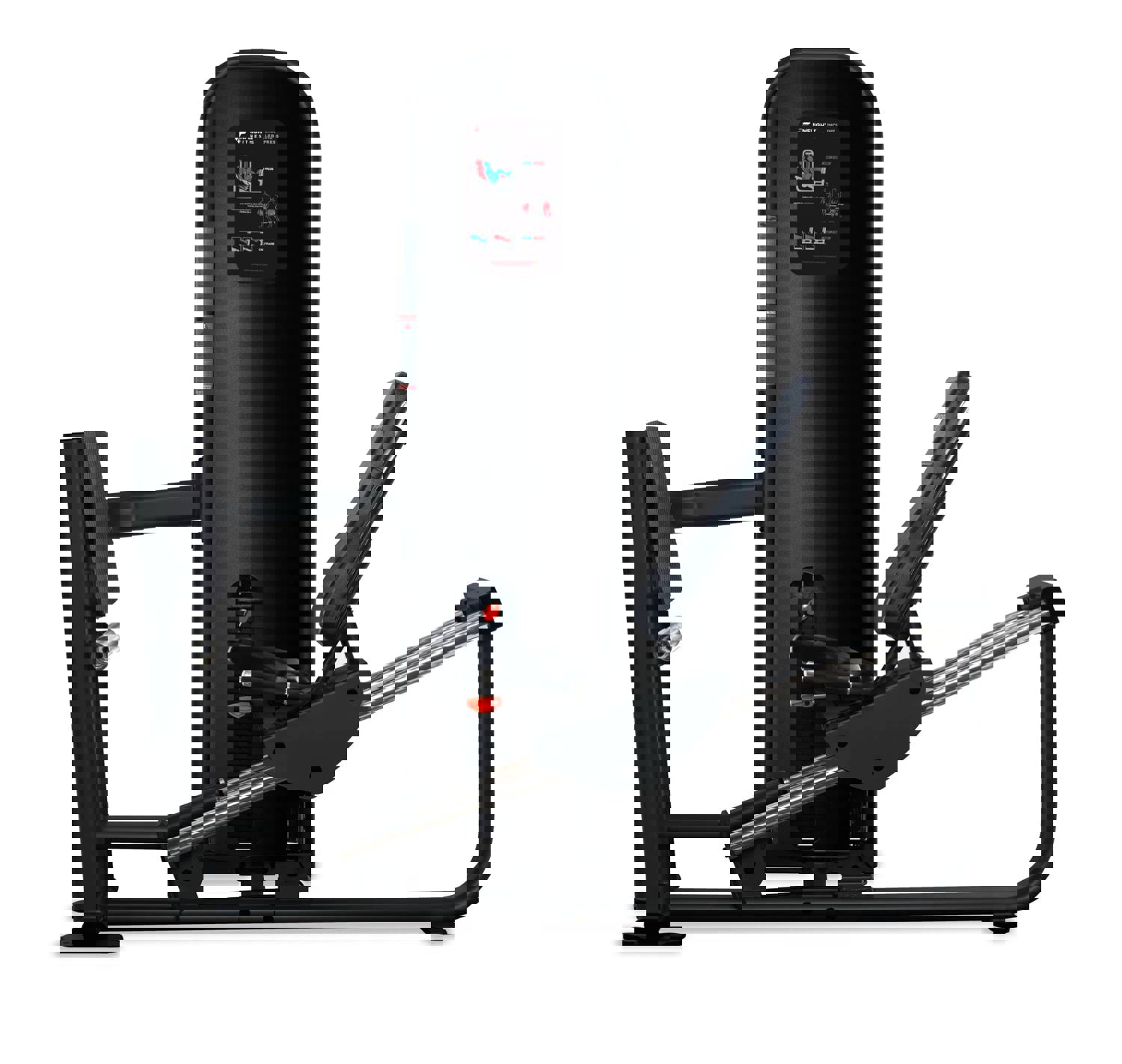 Inflight Fitness Incline Leg Press and Calf Raise Machine