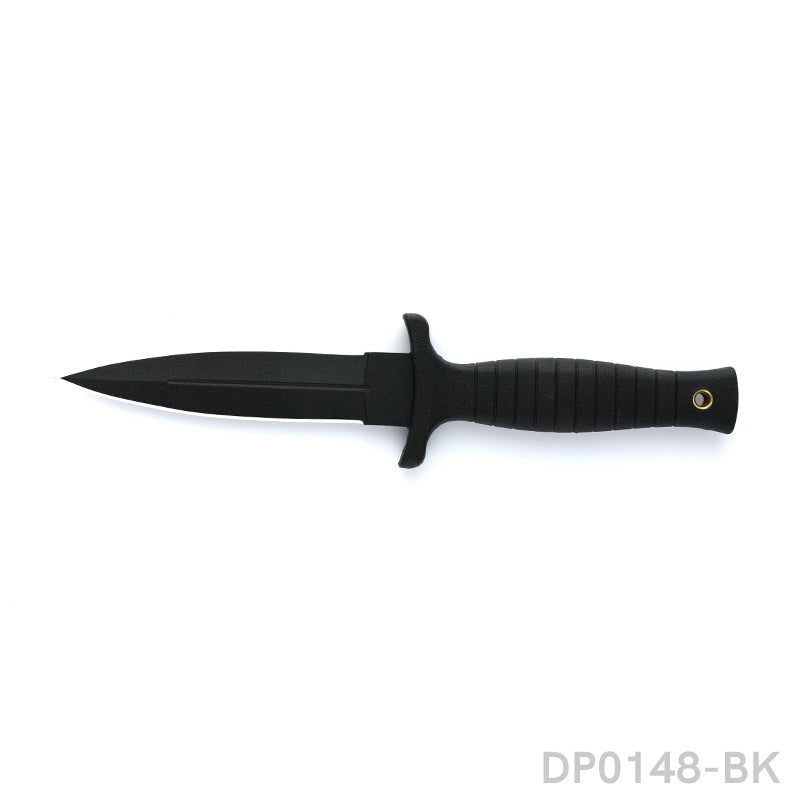 Fixed Blade Knife with 4.7in Dual Edge Blade and PP Handle for Outdoor Activities