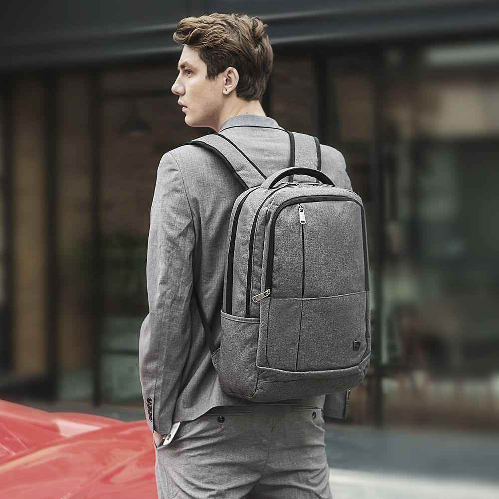 Large Capacity Cool Backpack S01 with USB Charging for Men & Women