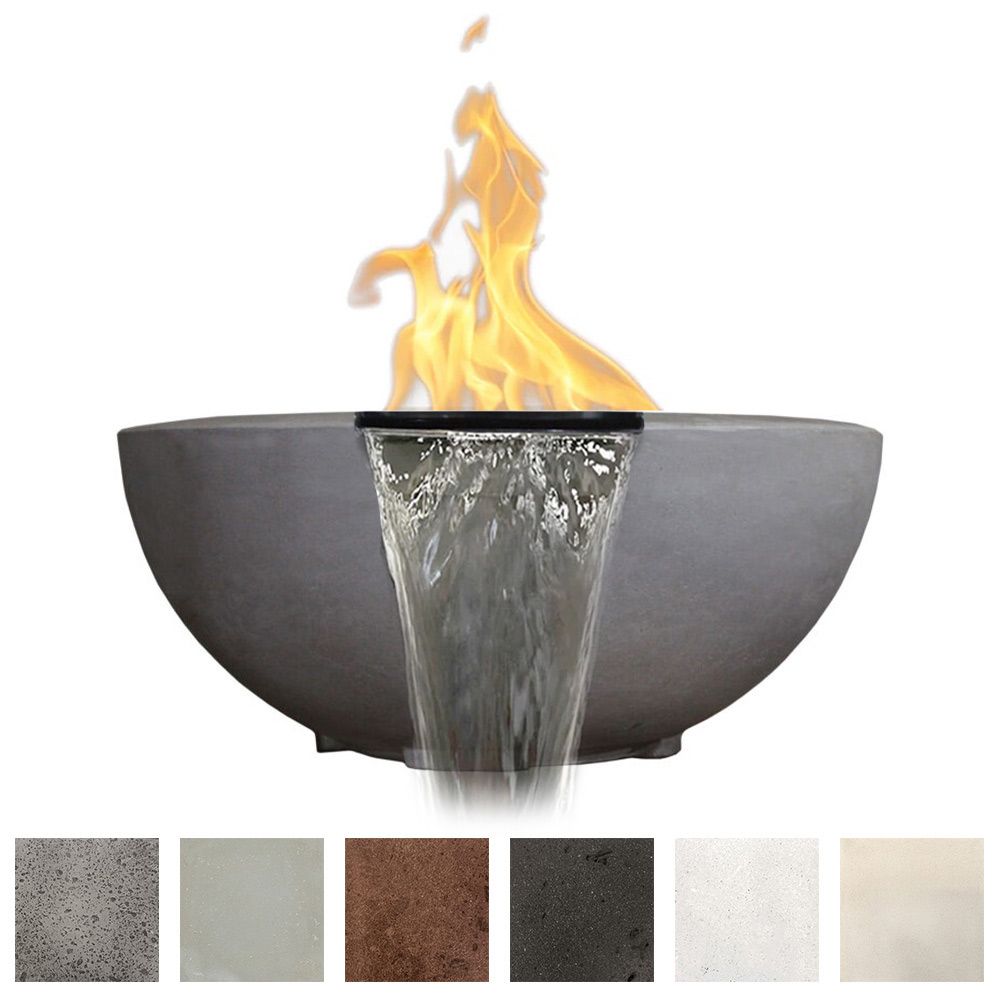 Fire & Water Bowl 29 Moderno 2 with Electronic Ignition - Free Cover Included