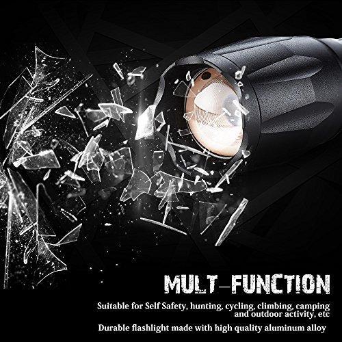 Super Bright LED Tactical Flashlight for Camping, Hiking & Outdoor Activities