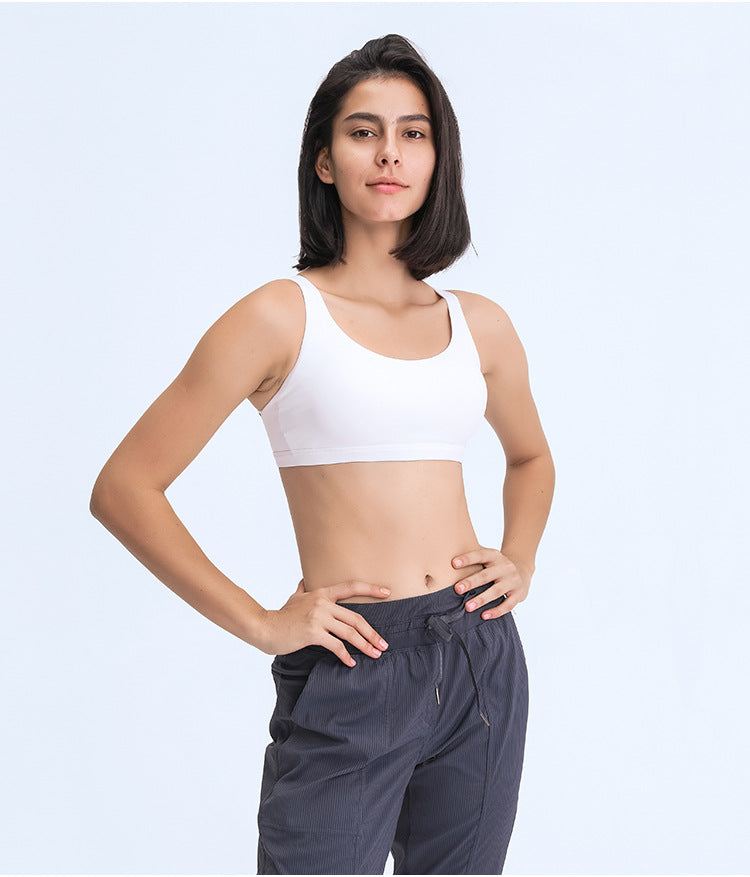 Women's Crisscross Fitness Bra - Supportive & Stylish Workout Essential