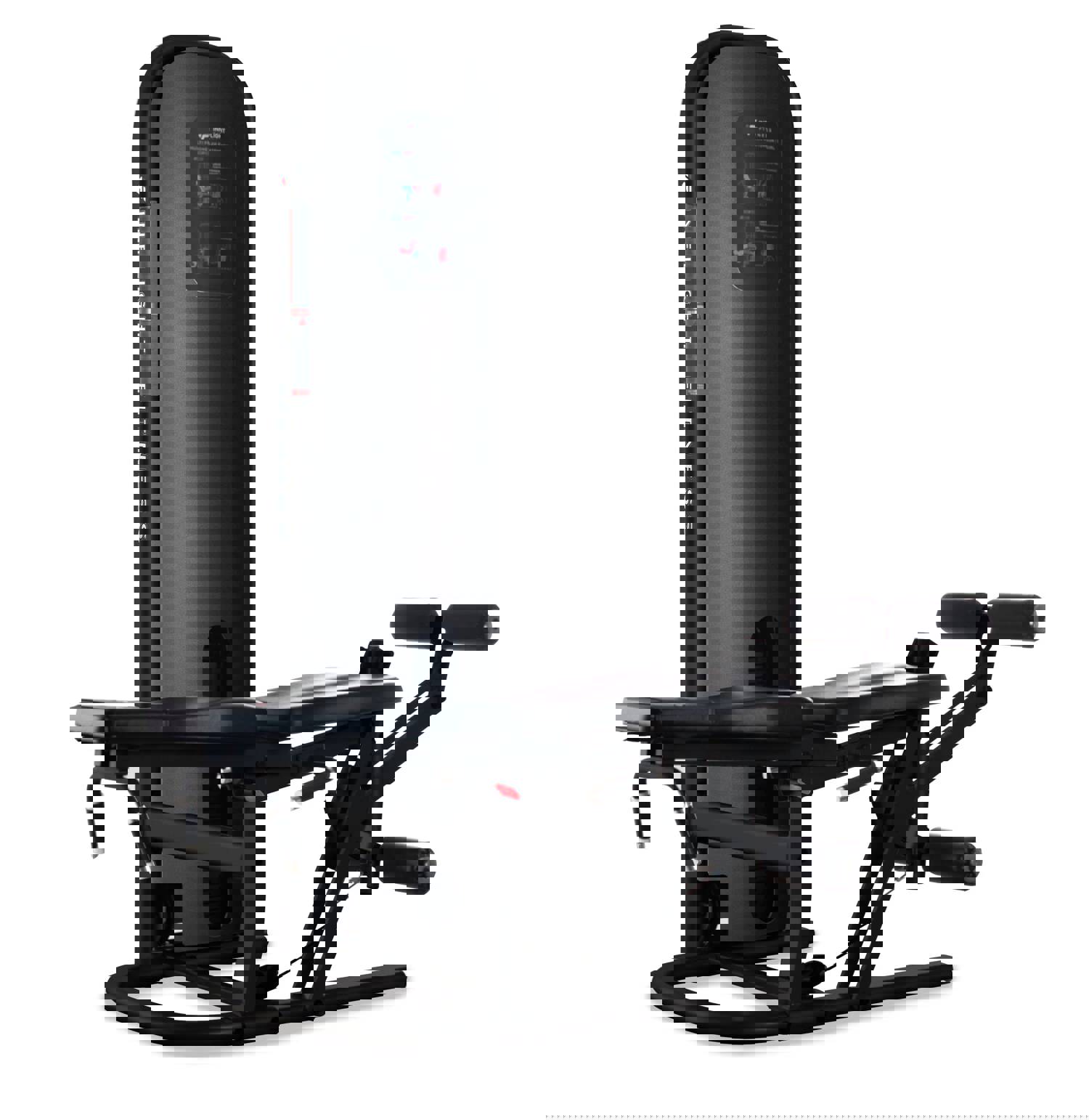 Inflight Fitness Prone Leg Extension and Curl Machine - Dual Exercise Strength Training Equipment