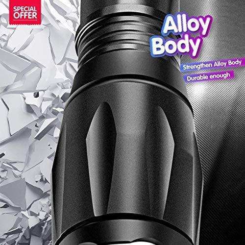 Super Bright LED Tactical Flashlight for Camping, Hiking & Outdoor Activities