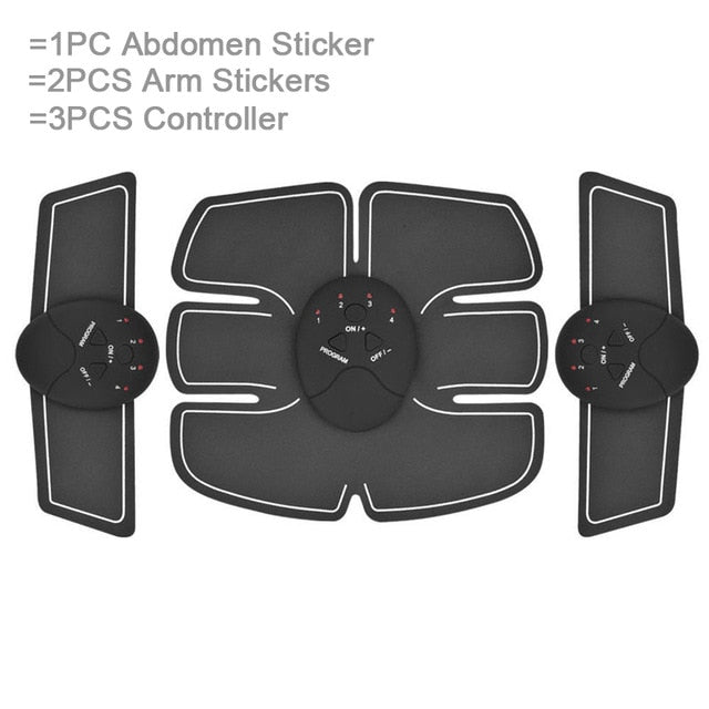 Smart Wireless Muscle Stimulator Abdominal Training Belt for Weight Loss and Relaxation