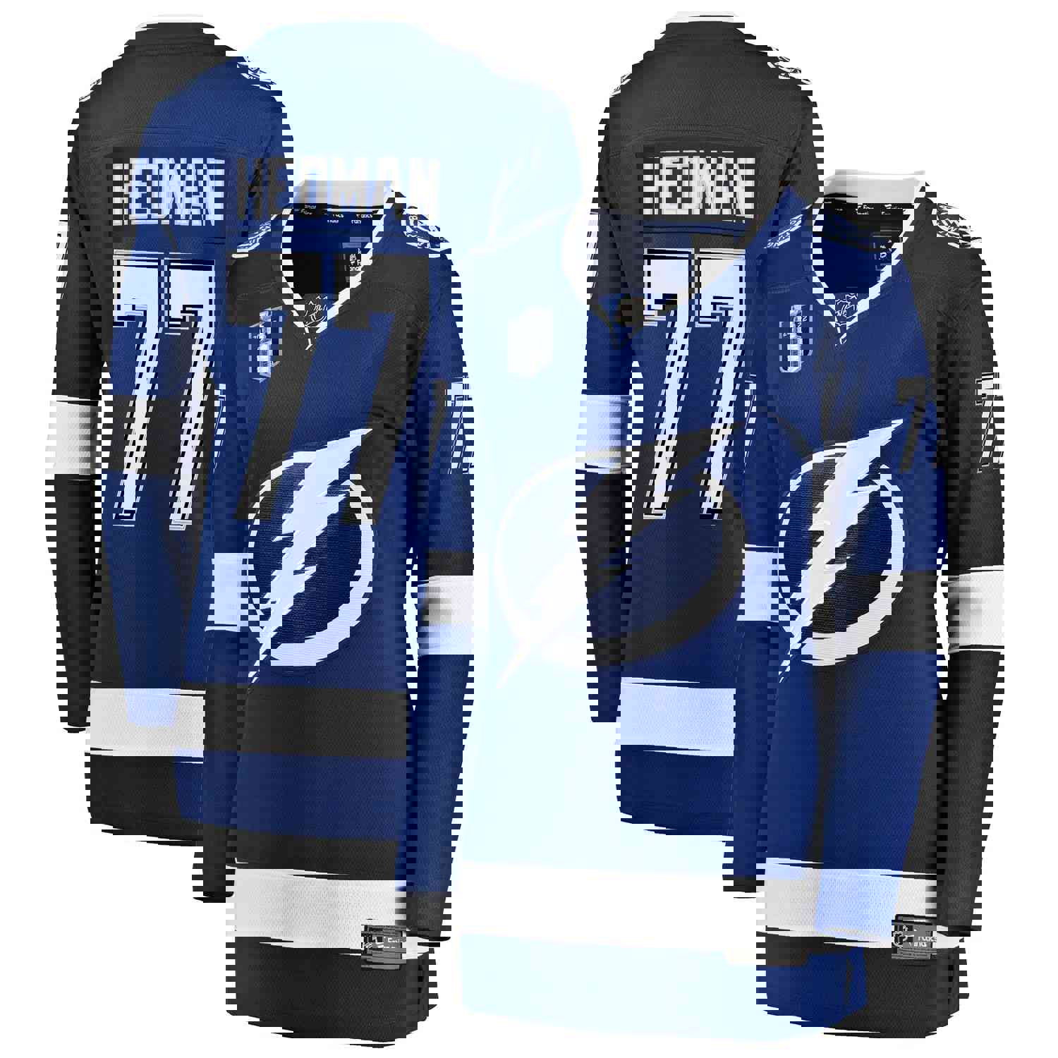 Victor Hedman Tampa Bay Lightning Fanatics Branded Women's Home 2022 Stanley Cup Final Breakaway Player Jersey - Blue
