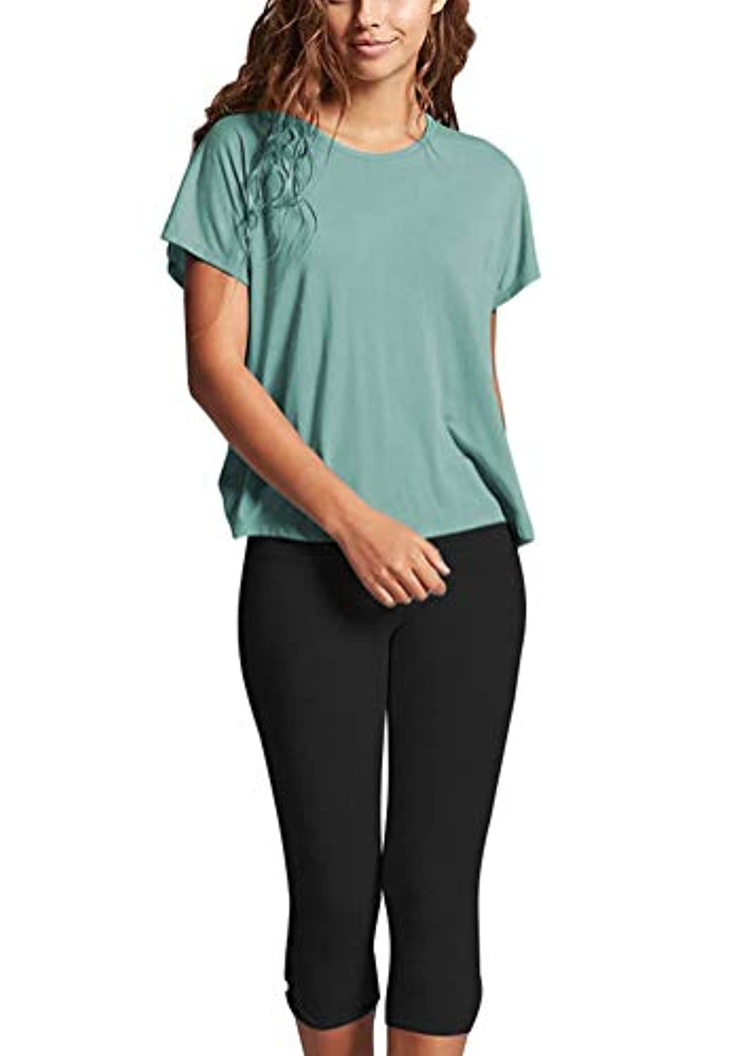 Mippo Open Back Workout Tops for Women - Stylish Short Sleeve Gym Shirts