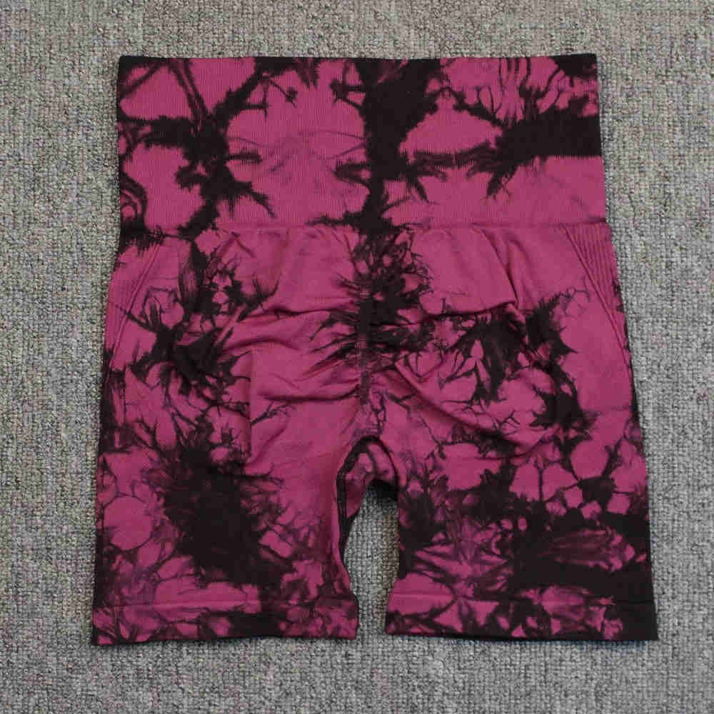 Printed Yoga Fitness Shorts