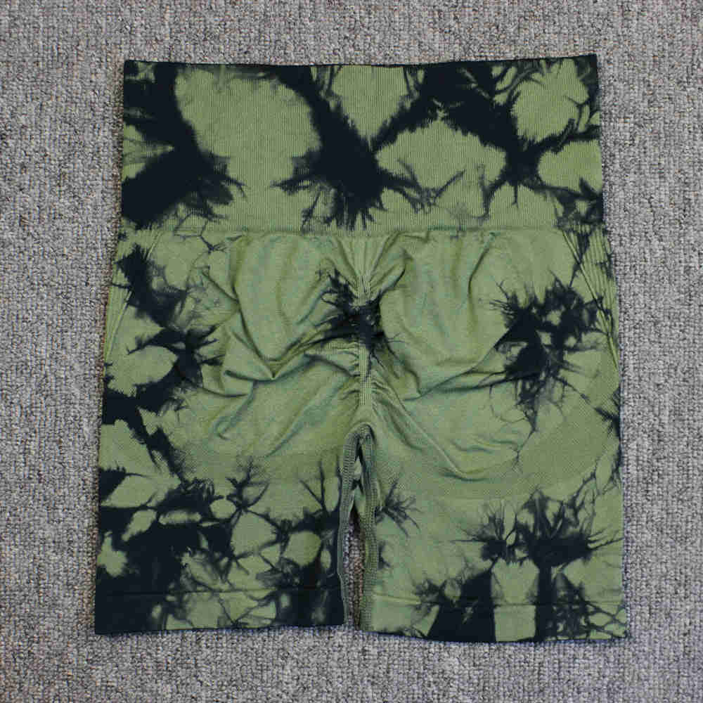 Printed Yoga Fitness Shorts