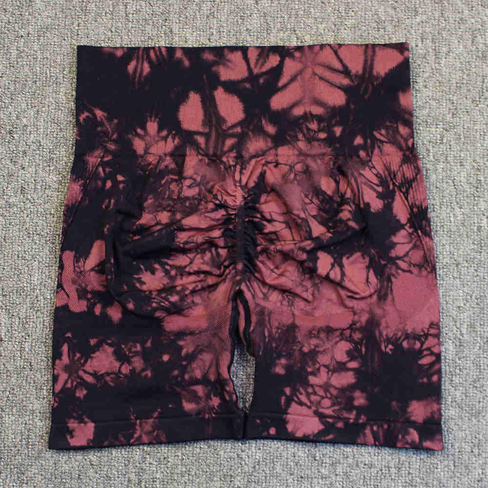 Printed Yoga Fitness Shorts