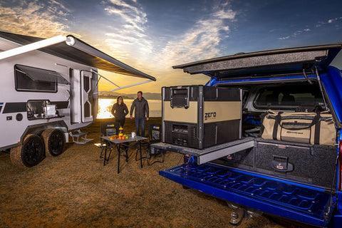 ARB ZERO Portable Fridge Freezer Single Zone 47QT with Bluetooth 12V/110V - Universal