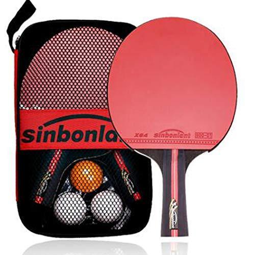SSHHI 5-Star Ping Pong Paddle - High-Performance Indoor & Outdoor Table Tennis Racket