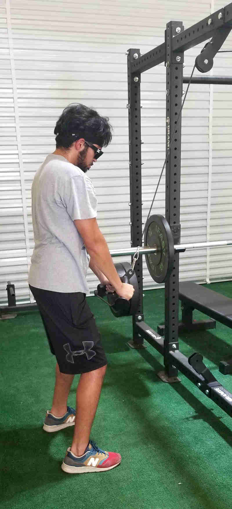 Granite Fitness TheMachine V Grip Handle & Carabiner - FREE SHIPPING