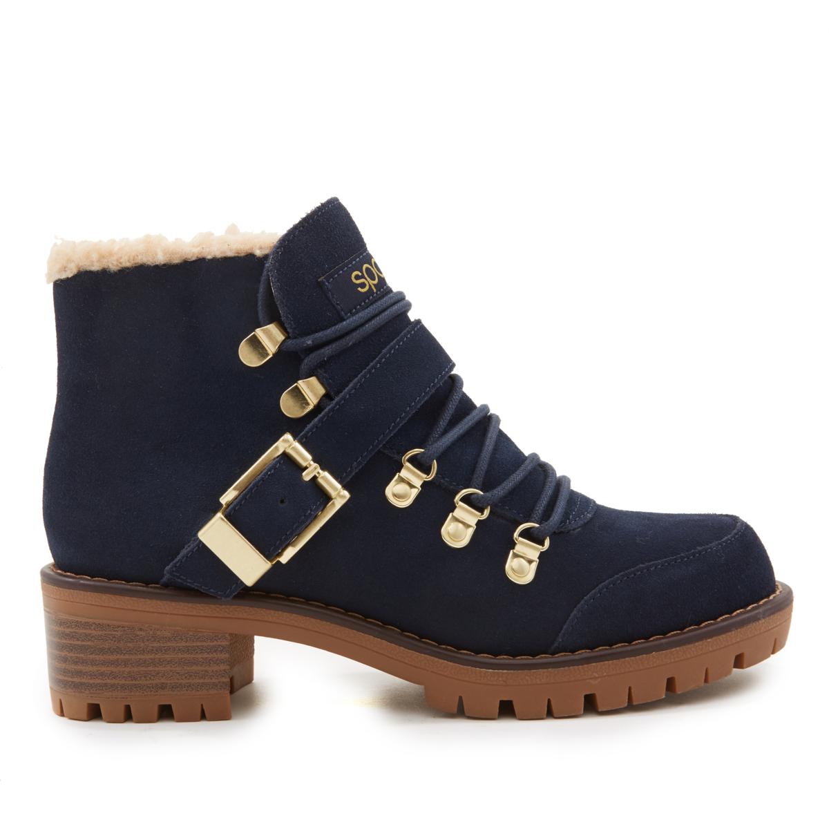 Sporto Katie Waterproof Suede Lace-Up Boot