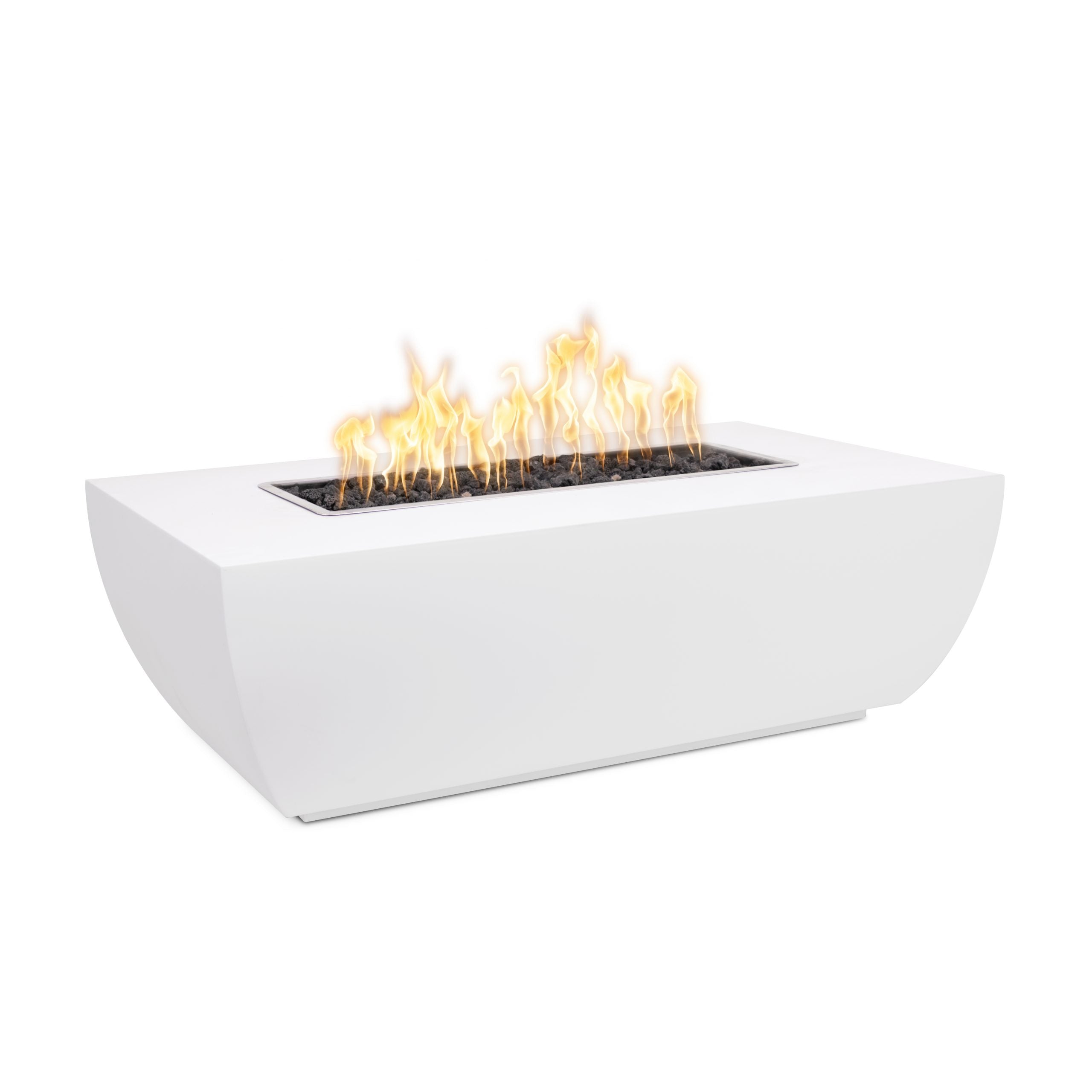 Outdoor Plus Linear Avalon 72 Corten Steel Liquid Propane Fire Pit