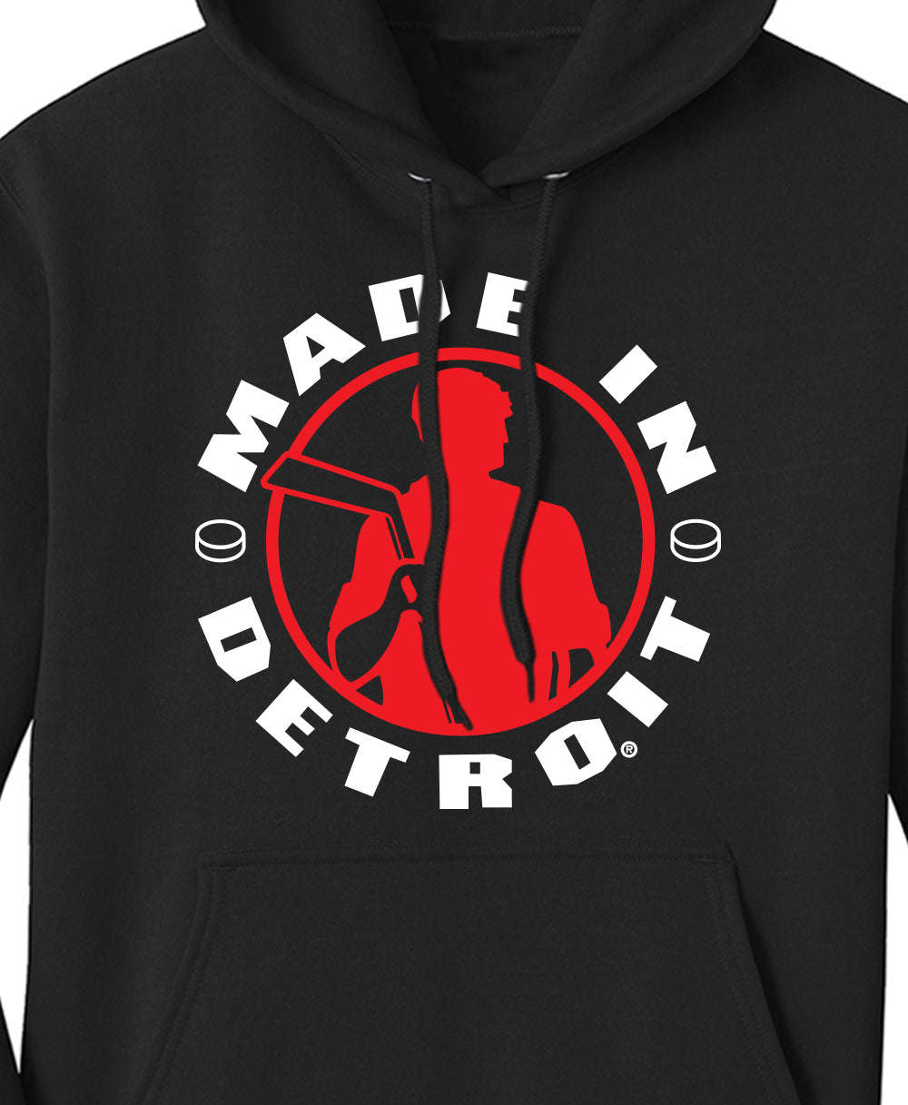 MID Hockey Hoodie - Unisex Full-Zip Fleece Pullover