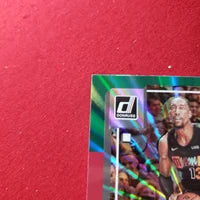 2023 Donruss Bam Adebayo #72 Green Lazer Kentucky Wildcats Miami Heat Basketball Card