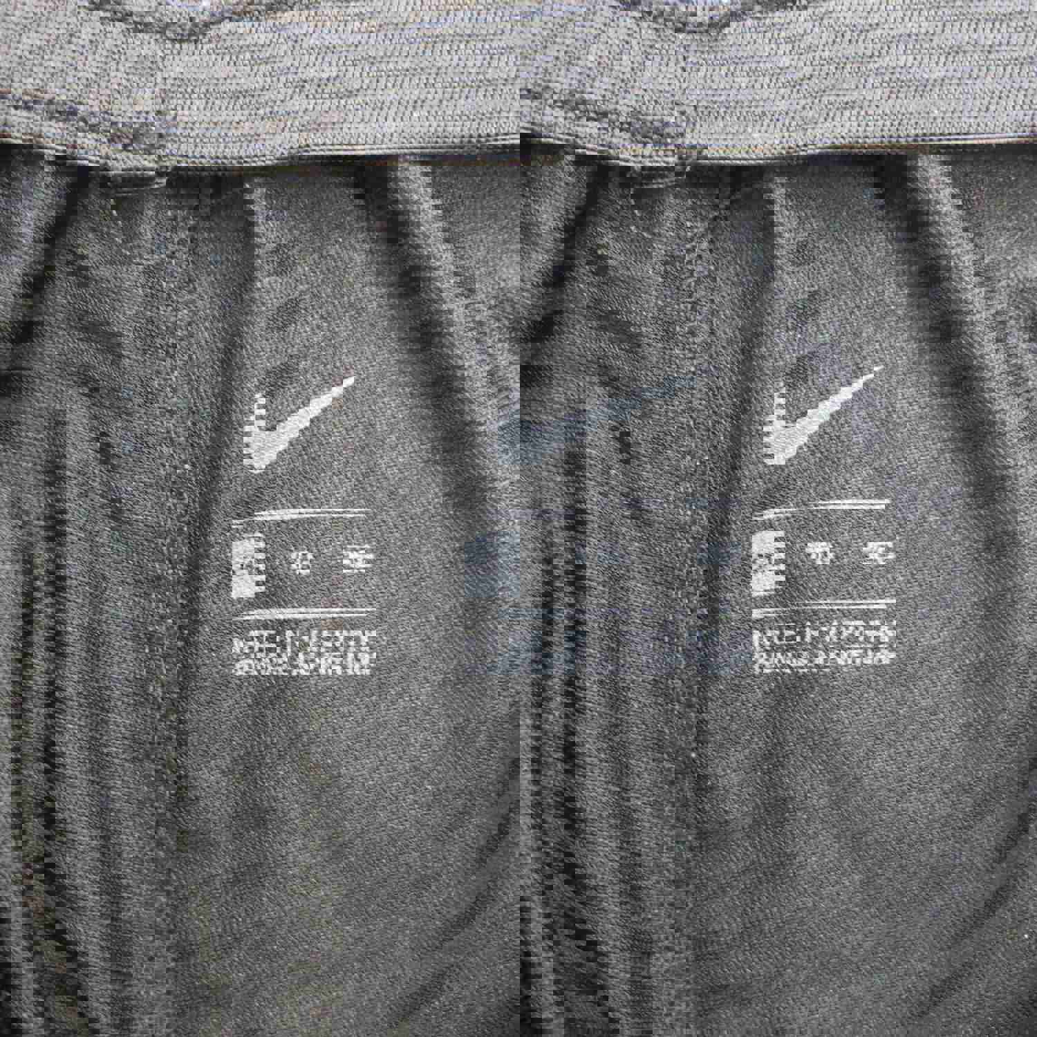 Nike Men's 2XL Black White Athletic Shorts with Elastic Waist for Running and Sports