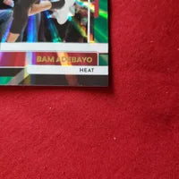 2023 Donruss Bam Adebayo #72 Green Lazer Kentucky Wildcats Miami Heat Basketball Card