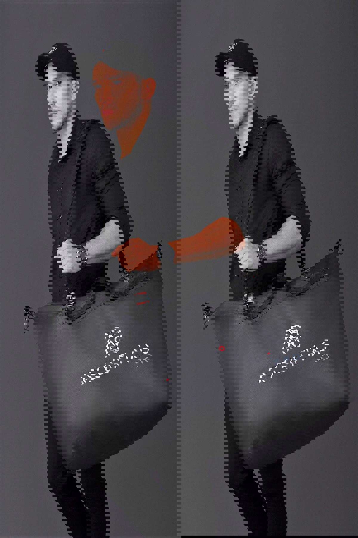 Ascentials Pro Hemisphere Large 80L Travel Duffel Bag - Durable & Water-Resistant