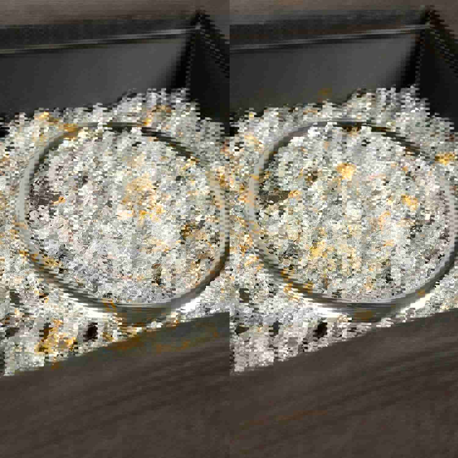 Lexora Melardo Outdoor Rectangular Wood Textured Gas Fire Pit Table with Round Burner Kit