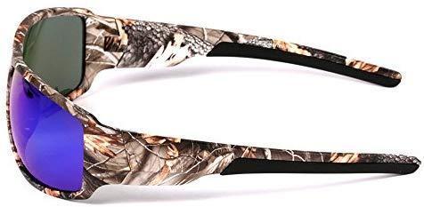 MOTELAN Polarized Outdoor Sports Sunglasses - TR90 Camo Frame for Men & Women