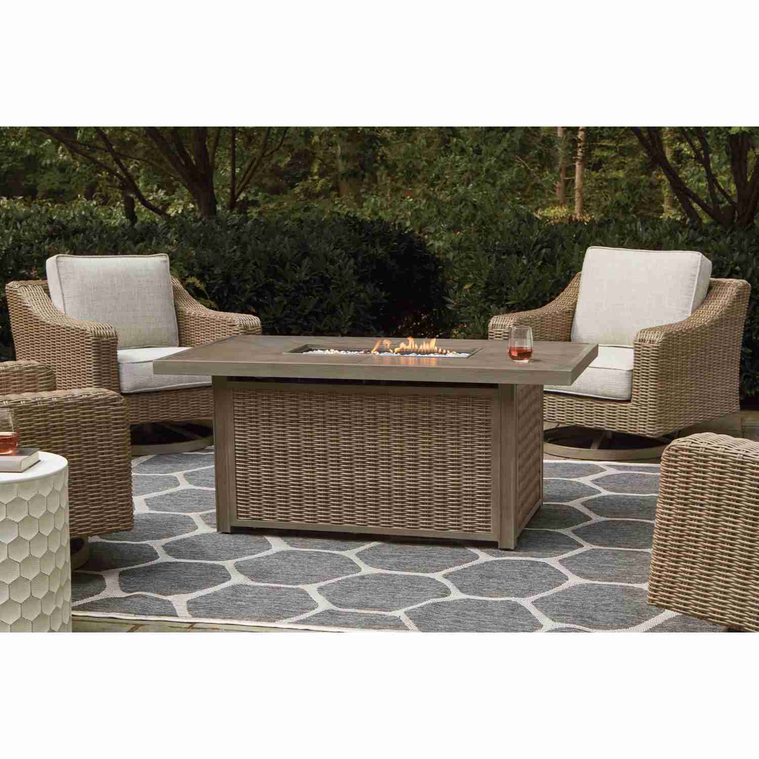 Signature Design by Ashley Outdoor Fire Pit Table P791-773