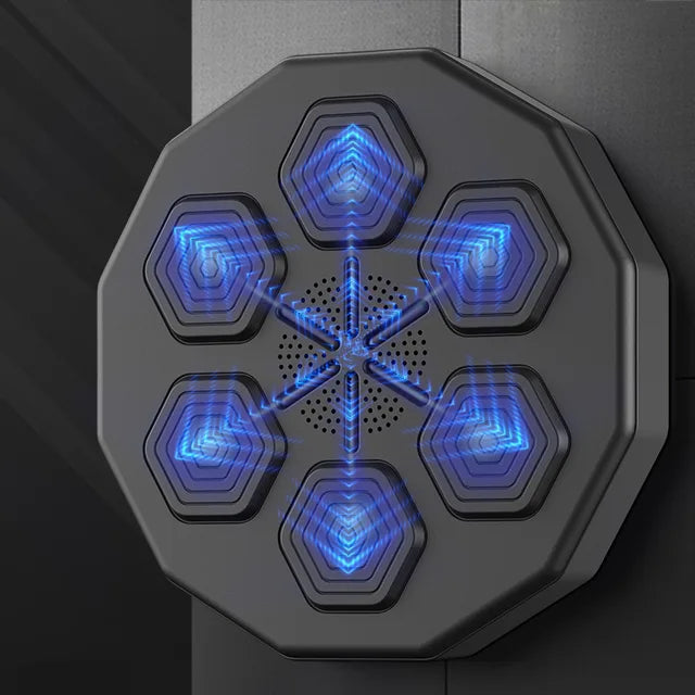 LED Electronic Music Boxing Machine for Home Workout with Wireless Connectivity