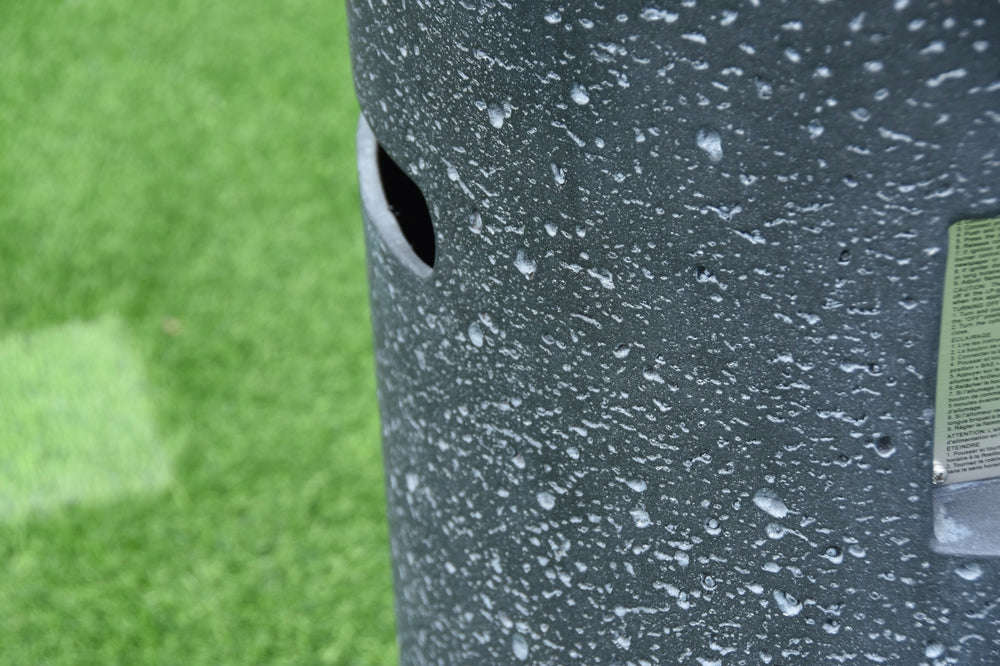 Lava Tube Outdoor Fire Pit Table - Liquid Propane