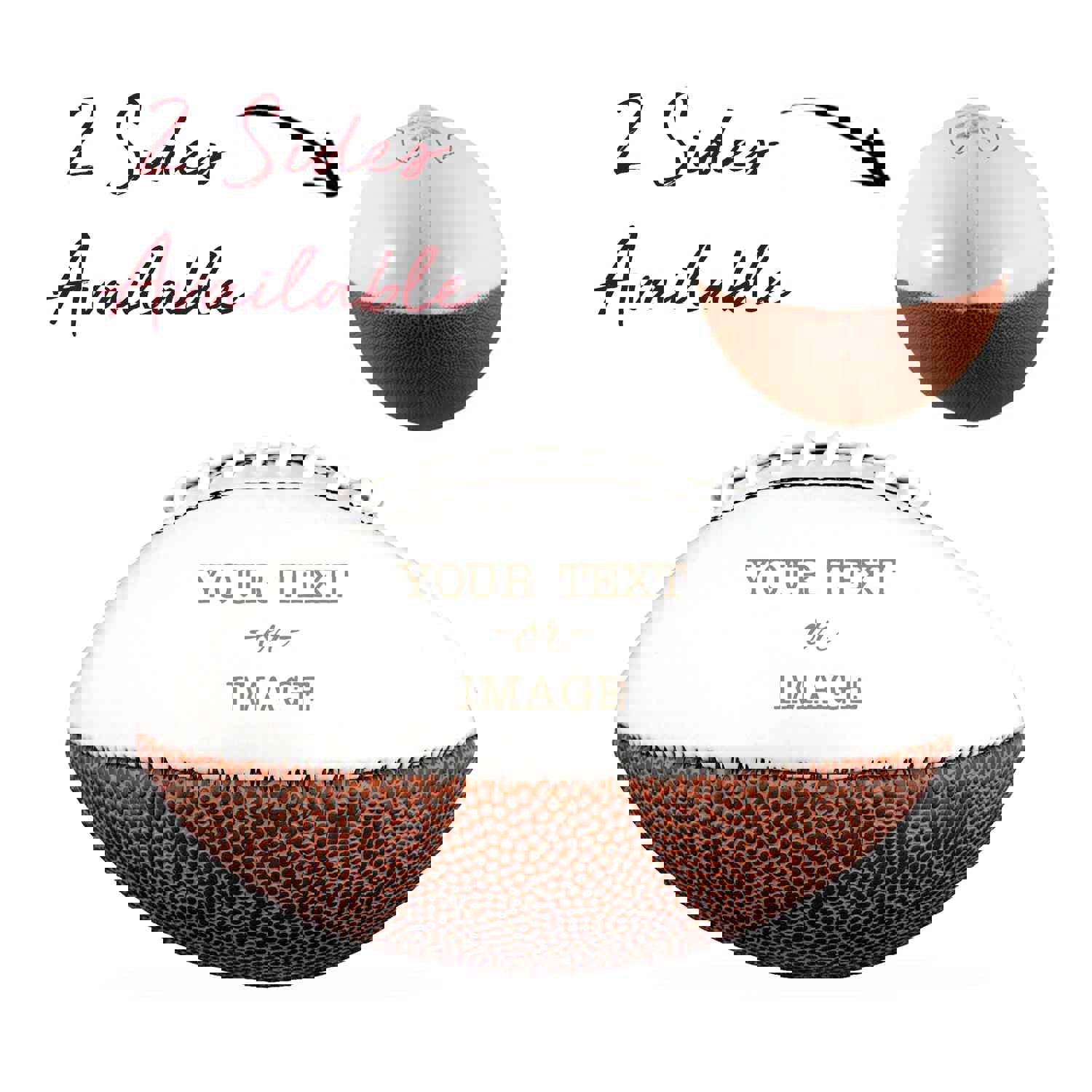 Personalized Mini Football - Custom Engraved Gift for Weddings & Birthdays