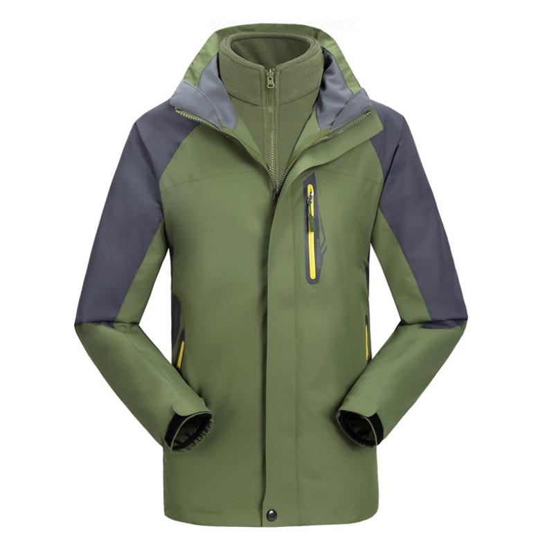 Two-piece Windproof Mountaineering Jacket for All-Weather Protection